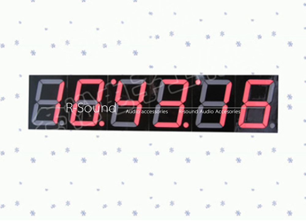 1pc DS3231 4 4-inch large screen 4 4 digits 6 6 digits 8 8 digits digital clock