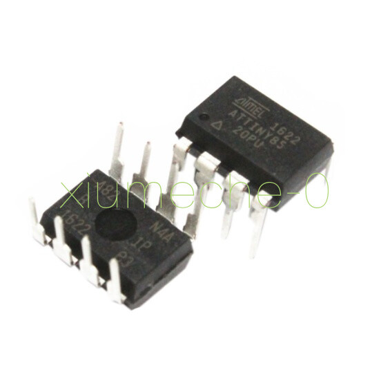 ATTINY85-20PU IC MCU 8BIT 8KB FLASH 8DIP NEW