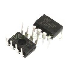 ATTINY85-20PU IC MCU 8BIT 8KB FLASH 8DIP NEW