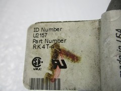 INDUSTRIAL SPARE RK 4T-4 CORDSET UNMP