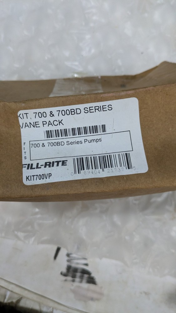FILL-RITE KIT700VP KIT, 700 & 700BD SERIESVANE PACK