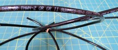 Encore Wire 6g Black Stranded Copper Wire – Approx. 11′