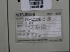 Mitsubishi FREQROL-A200 FR-A220E-2.2K Inverter 2.2kW 11A 30Days Warranty