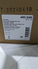 Cooper AHCL1630C Color locking L16-30R Connector receptICLE 30 Amp … box of 10