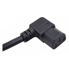 Monoprice PC Power Cord, 5-15P, IEC C13, 15 ft., Blk, 15A 5294 Monoprice 5294