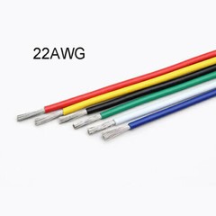 22AWG Stranded Tinned Copper Insulated Cable Wire Flexible Hookup Cable 300V