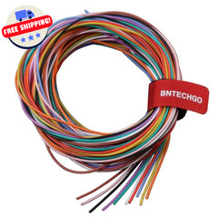 20 AWG Silicone Wire 10 Color Kit – 100Ft, Tinned Copper, Flexible