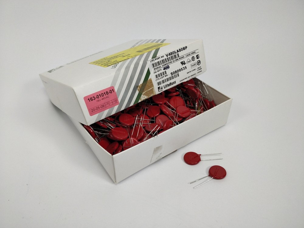 Littelfuse V480LA80BP Metal Oxide Varistor 385 Pcs.