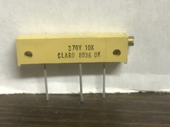 370Y10K 10,000Ω ohm ohms Multiturn Potentiometer 20-turn New NOS NIB 1 watt