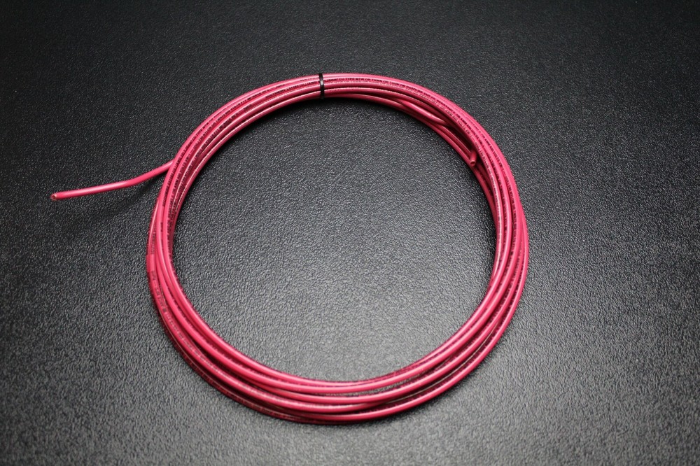 10 GAUGE THHN WIRE STRANDED RED 5 FT THWN 600V BUILDING MACHINE CABLE AWG