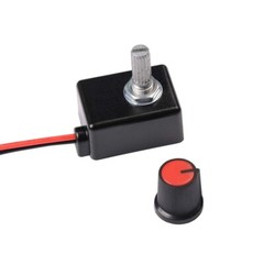 2Pcs DC 0/1-10V LED PWM Dimmer Knob Controller Rotary Mini Switch for LED Lights