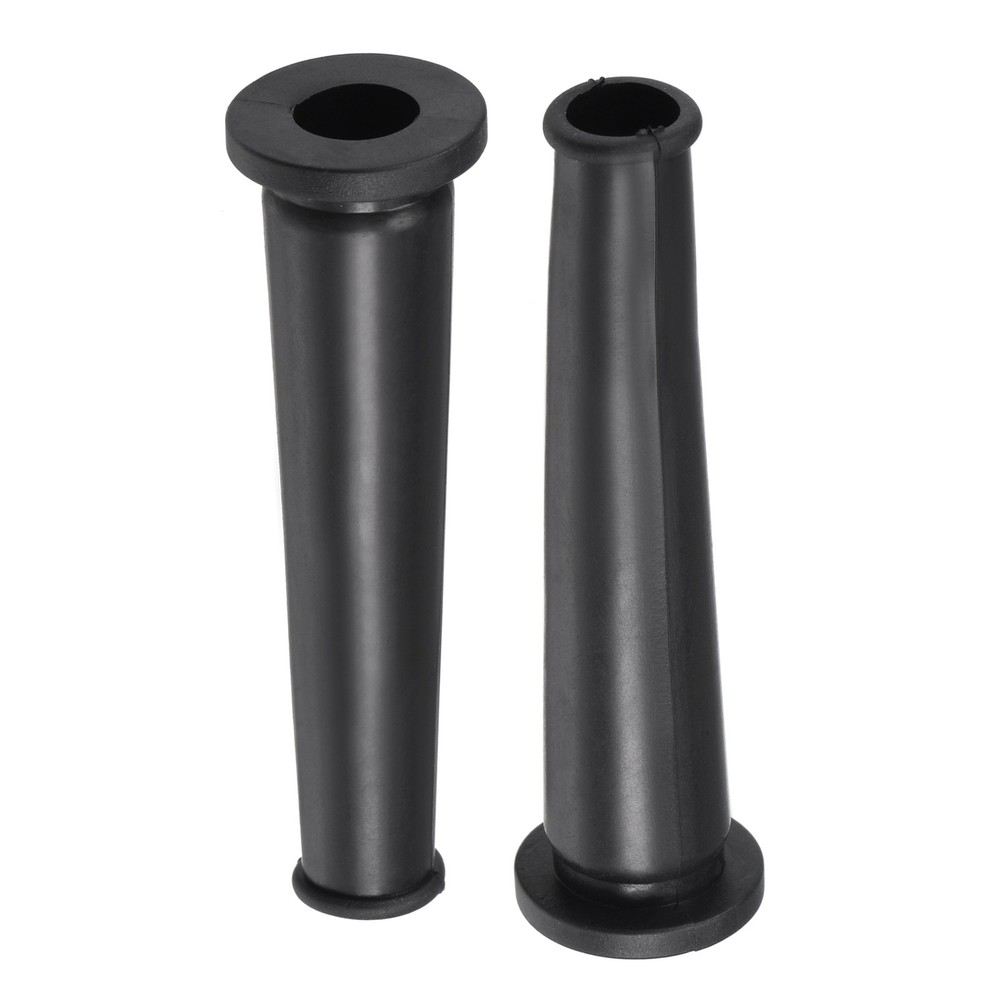 10X 69mm Length Cord Boot Protector Cable Sleeve Hose Rubber Black