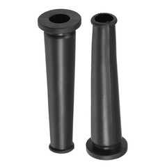 10X 69mm Length Cord Boot Protector Cable Sleeve Hose Rubber Black