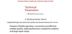 Pull-and-Push Tool, Cylinder Puller, Extractor, Cylinder Barrel Remover
