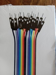 120pcs 20cm Multicolored Dupont Wire 3-40pin F-M M-M F-F Jumper Breadboard Cable