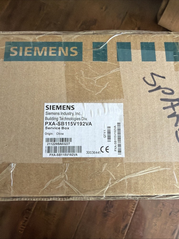 Siemens PXA-SB115V192VA Service Box Panel Power Supply