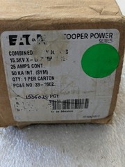 EATON COOPER POWER 155F025PGE FUSE 15.5KV 25 AMPS 50KA