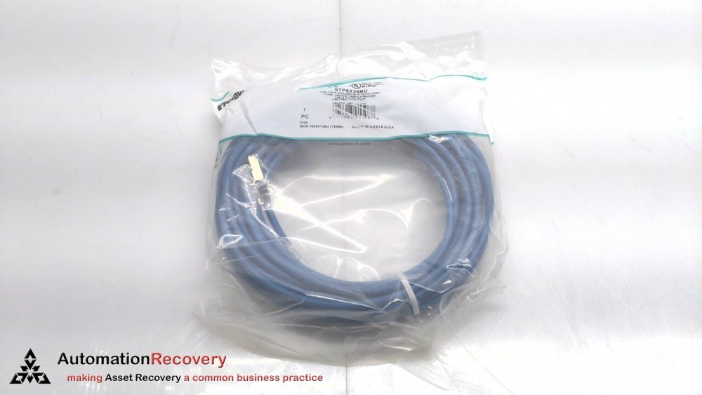 PANDUIT STP6X35BU, PAN-NET PATCHCORD, NEW #304922