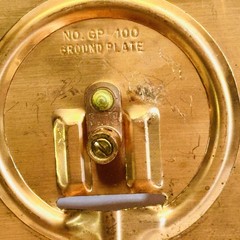 4 PK BLACKBURN GP-100 COPPER GROUND PLATE 7-1/2″