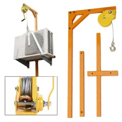 Air Conditioner Outside Installation Lifting Tool Crane Assembly Tool + 15M Rope