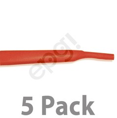 5 PACK Heat Shrink RED AdhesiveLined DualWall 3:1 4FT 3/8″ ID #CBDWT3X3/8R4-5PK