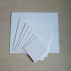 Alumina Ceramic Insulator Sheet High Temperature Resistance Thermal Conduct