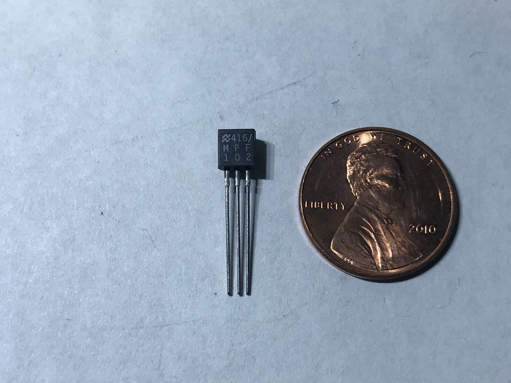 Lot of 3 MPF102 National Semiconductor JFET N-Channel RF Amp