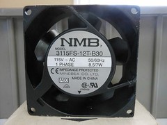 Comair Rotron Box Fan 3 1/8 x 1 1/2 x 3 1/8 – 3115FS-12T-B30