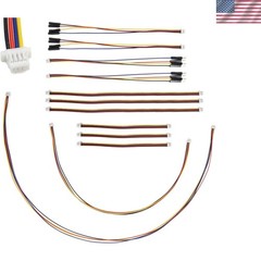 Color-Coded Qwiic Cable Set for Arduino & Raspberry Pi – 4-Pin Connectors