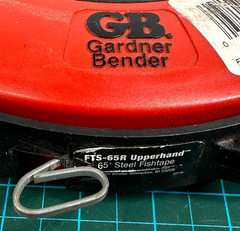 Gardner Bender GB FTS-65R Upperhand 65 Ft Steel Fish Tape Red Hand Tool