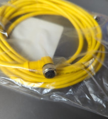 Turck WK 4T-4-PSW 3M, 4meter M8 picofast male 90° to M12 eurofast female 90°