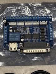 Board CNC MACH3 Interface 5 Axis With Optocoupler Adapter Stepper Motor Driver