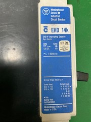 *FREE SHIPPING* WESTINGHOUSE EHD1020 Circuit Breaker 20 Amp 277 Volt 1 Pole