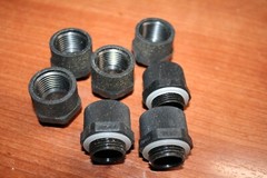 Dottie Plastic Conduit Adapter 1/2 x M20 Qty: 7