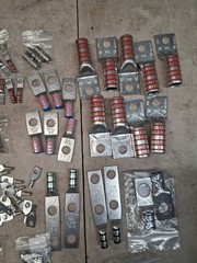 Thomas & Betts lot of 130 t&b copper crimp lugs