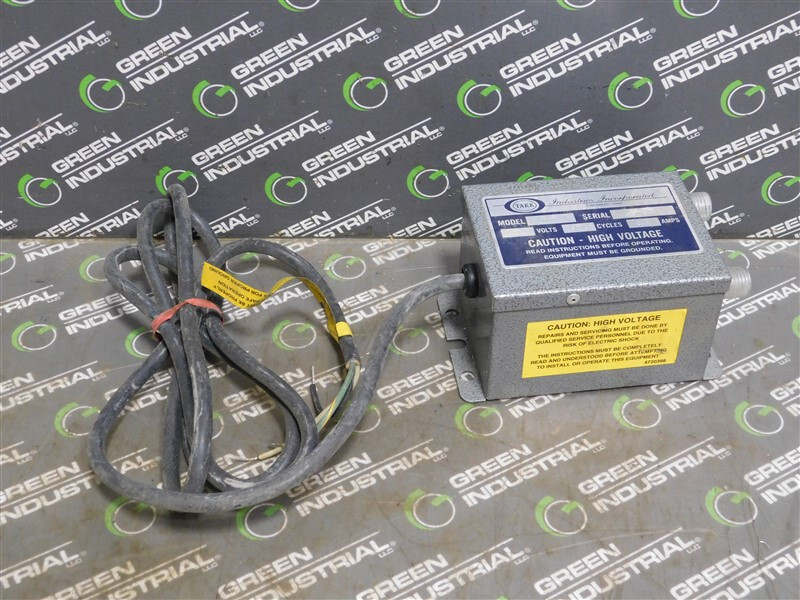 USED TAKK Industries Inc. Model 200 Static Eliminator 220V 50/60Hz 0.5A