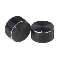 Aluminum Potentiometer Control Knob Measure Sound Rotaries Knob Easy to Use