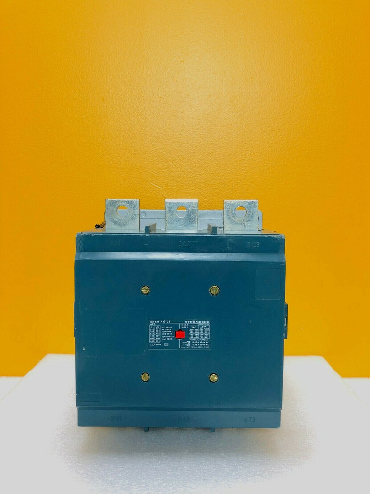 Stromberg OKYM-7G21 900 A 700 HP 600 V 3 PH 125 Coil Motor Contactor. Tested!