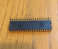 D80C35C NEC D80C35 40-PIN DIP CPU Vintage P80C35 80C35