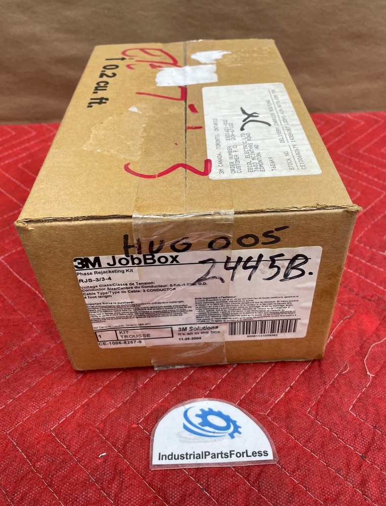 New 3M™ JobBox Rejacketing Sleeve Kit RJS-3/3-4. RJS-3 Old Stock.