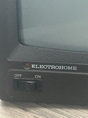 ElectroHome 38-V26101-60 Monitor 9” Video Gaming Vintage Made In Canada Tested