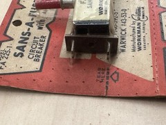 Sans-A-Fuse FA 225-1 Circuit Breakers 6x NOS – Replaces RCA 945-392-5 & Warwick
