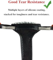 YAMAKATO 3/8″ ID Heat Shielded Fire Thermo Armor Fire Sleeve Silicone Coated …