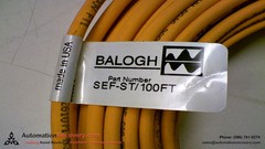 BALOGH SEF-ST/100FT CORDSET POWER CONNECTION CABLE 4 POLE FEMALE 100′, N #154717