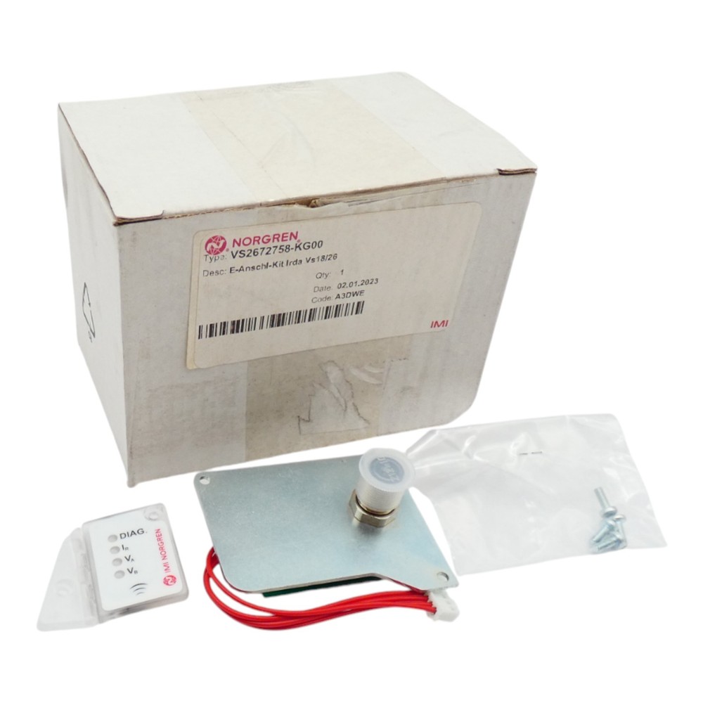 IMI Norgren VS2672758-KG00 IRDA Electrical Connection Kit -Unused/Original Box-