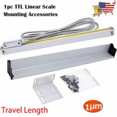 DRO 1um Linear Scale Digital Readout 2/3 Axis For Bridgeport Mill Lathe US STOCK