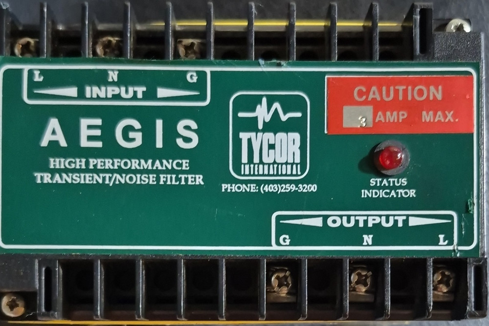 Tycor International Aegis AGS-1203-X Transient Voltage Surge Suppressor