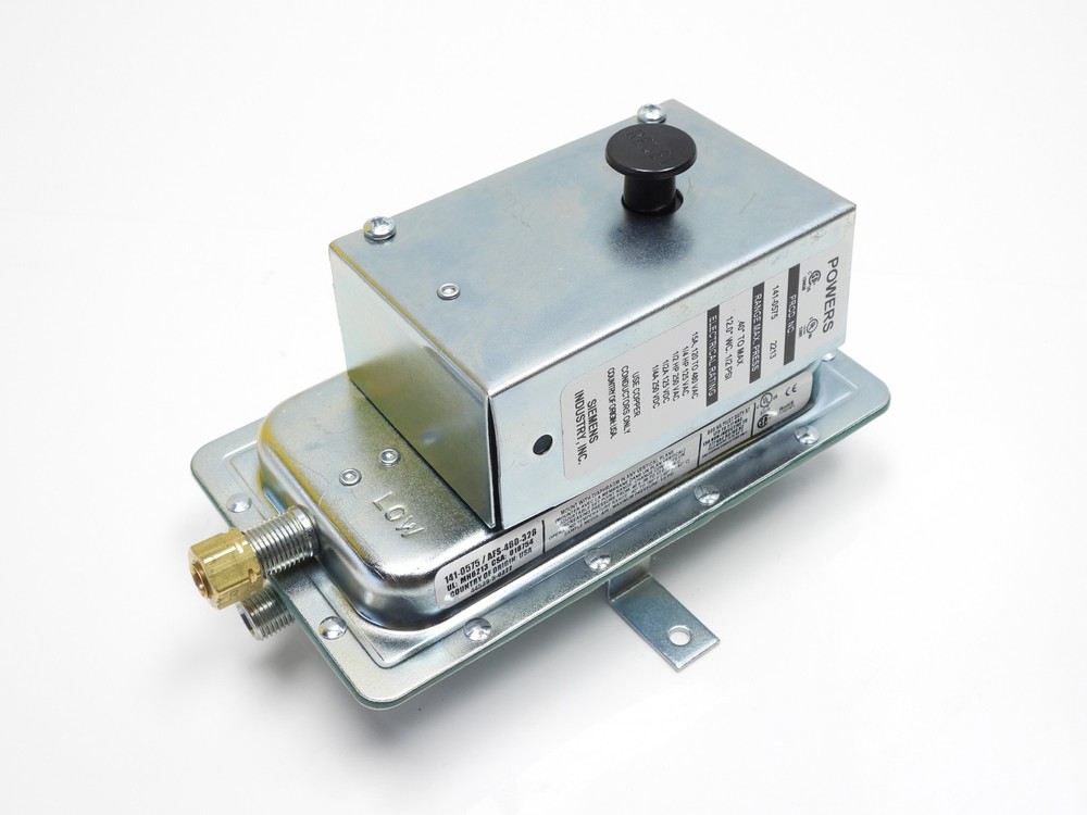 Siemens Powers 141-0575 Air Flow Switch Max Pressure .40″ to Max 12.0″WC