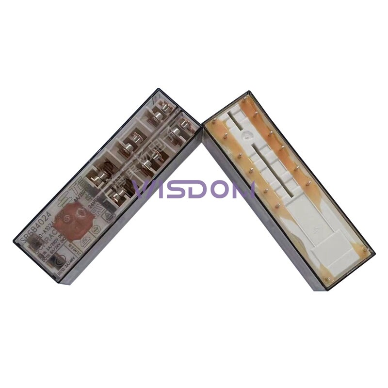 1PCS SR6B4024 V23050-A1024-A542 TE Relay For Elevator 24VDC 8A 14Pins New
