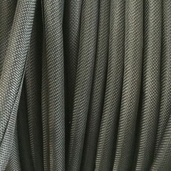 5mm~65mm Sleeving Black Self Closing Cable Sock Wrap Braided Cabling expandable